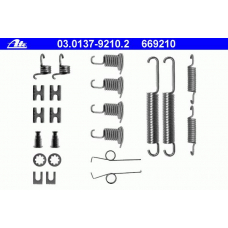 03.0137-9210.2 ATE Комплектующие, тормозная колодка