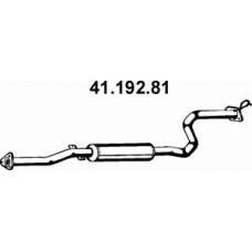 41.192.81 EBERSPACHER Средний глушитель выхлопных газов