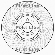 FBD1713 FIRST LINE Тормозной диск