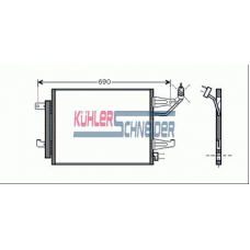 0520171 KUHLER SCHNEIDER Конденсатор, кондиционер