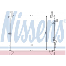 94642 NISSENS Конденсатор, кондиционер