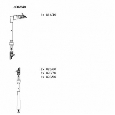 800/248 BREMI Комплект проводов зажигания