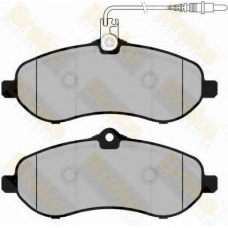 PA1762 BRAKE ENGINEERING Комплект тормозных колодок, дисковый тормоз