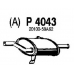 P4043 FENNO Глушитель выхлопных газов конечный