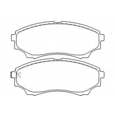 MDB2778 MINTEX Комплект тормозных колодок, дисковый тормоз