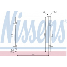 94290 NISSENS Конденсатор, кондиционер