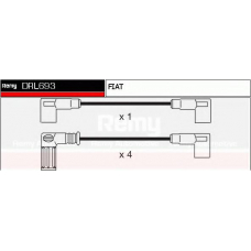 DRL693 DELCO REMY Комплект проводов зажигания