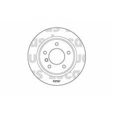DF2767 TRW Тормозной диск