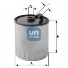 24.429.00 UFI Топливный фильтр