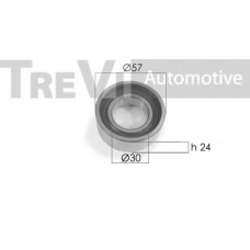 TD1506 TREVI AUTOMOTIVE Паразитный / Ведущий ролик, зубчатый ремень