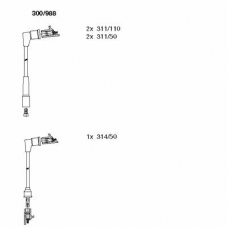300/988 BREMI Комплект проводов зажигания