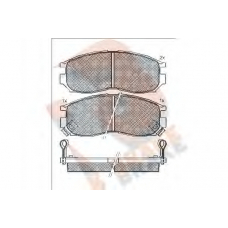 RB0771 R BRAKE Комплект тормозных колодок, дисковый тормоз