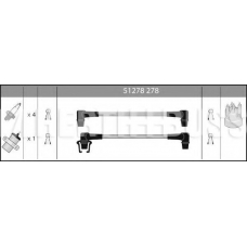 51278278 HERTH+BUSS Комплект проводов зажигания