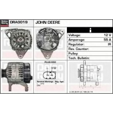 DRA0019 DELCO REMY Генератор