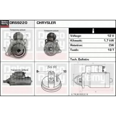 DRS9220 DELCO REMY Стартер