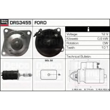 DRS3455 DELCO REMY Стартер
