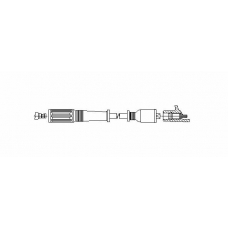 725/45 BREMI Провод зажигания