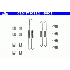 03.0137-9031.2 ATE Комплектующие, тормозная колодка