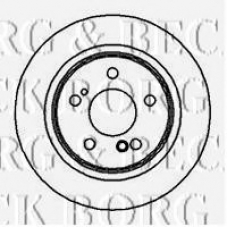 BBD4998 BORG & BECK Тормозной диск