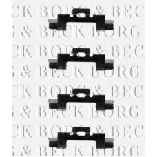 BBK1103 BORG & BECK Комплектующие, колодки дискового тормоза