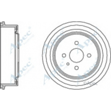 DRM9502 APEC Тормозной барабан