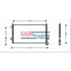 3920021 KUHLER SCHNEIDER Конденсатор, кондиционер