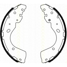 8100 14012 TRISCAN Комплект тормозных колодок