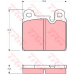 GDB918 TRW Комплект тормозных колодок, дисковый тормоз