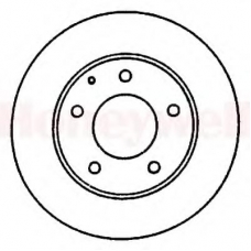 561869B BENDIX Тормозной диск