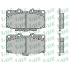 05P1453 LPR Комплект тормозных колодок, дисковый тормоз