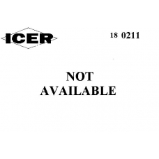 180211 ICER Комплект тормозных колодок, дисковый тормоз