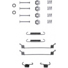 8DZ 355 200-071 HELLA PAGID Комплектующие, тормозная колодка