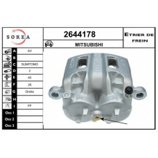 2644178 EAI Тормозной суппорт