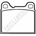 FBP3327 FIRST LINE Комплект тормозных колодок, дисковый тормоз