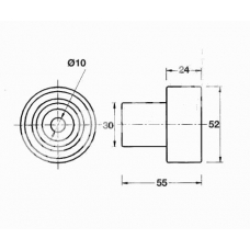 ITB-6108 IPS Parts Устройство для натяжения ремня, ремень грм