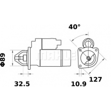 MS 294 MAHLE Стартер