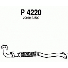 P4220 FENNO Труба выхлопного газа