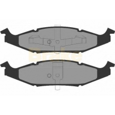 PA1136 BRAKE ENGINEERING Комплект тормозных колодок, дисковый тормоз