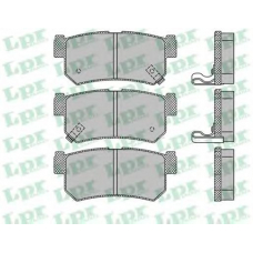 05P1210 LPR Комплект тормозных колодок, дисковый тормоз