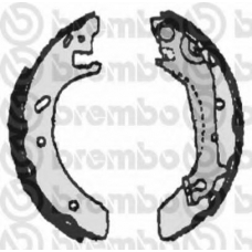 S 24 525 BREMBO Комплект тормозных колодок