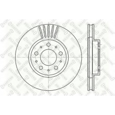 6020-4832V-SX STELLOX Тормозной диск