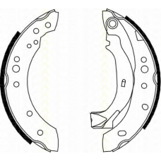 8100 38001 TRISCAN Комплект тормозных колодок