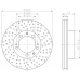 50208 PAGID Тормозной диск