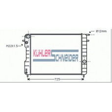 0600441 KUHLER SCHNEIDER Радиатор, охлаждение двигател