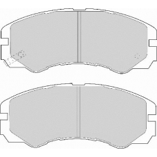 FD6665N NECTO Комплект тормозных колодок, дисковый тормоз