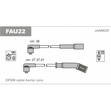 FAU22 JANMOR Комплект проводов зажигания