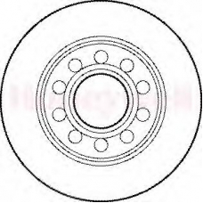 562191B BENDIX Тормозной диск