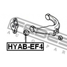 HYAB-EF4 FEBEST Сайленблок заднего верхнего рычага