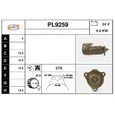 PL9259 SNRA Стартер