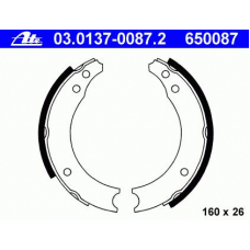 03.0137-0087.2 ATE Комплект тормозных колодок